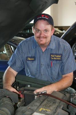 Certified ASE Auto Service Repair Mechanic