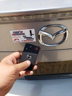 Proximity remote programming for a mazda 6 2006 ,Call giddy up locksmith