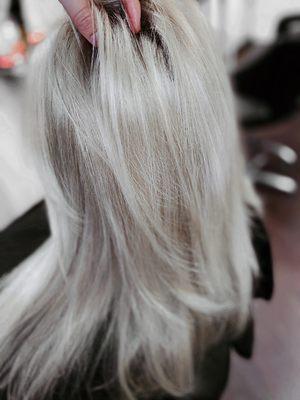 Platinum blonde