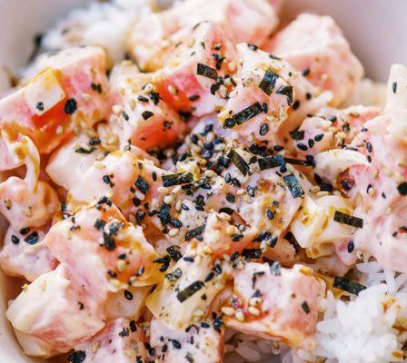 Spicy Mayo Poke Bowl