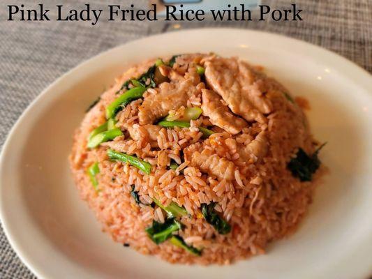 Pink Lady  Fried Rice with Pork