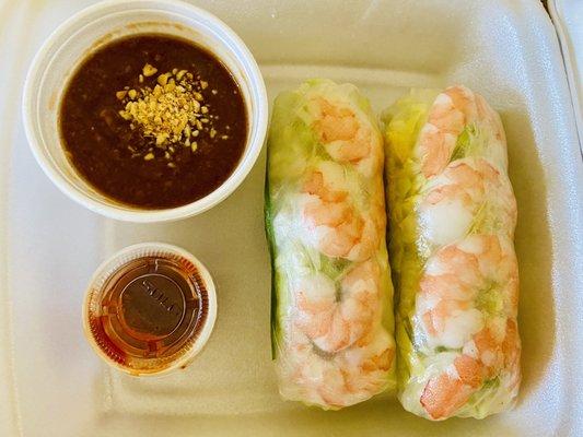 Spring Rolls with Shrimp