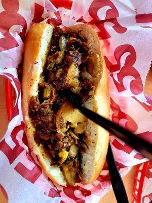 Philly cheesesteak