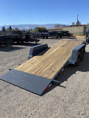 Versatile Trailers Tilt Trailer is the way to go!!!