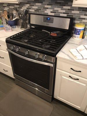 Gas valve Whirlpool stove replacement