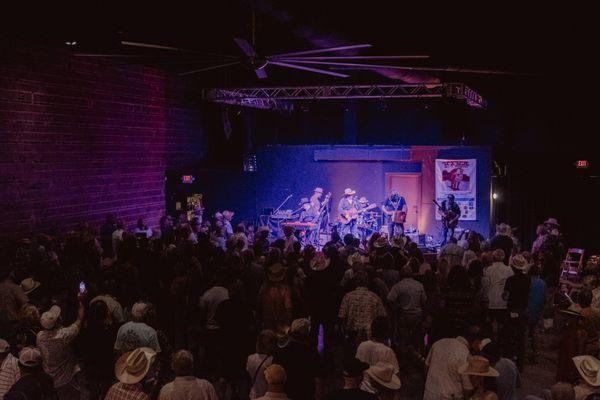 This is a photo of an event that we had at the Granada Theatre. It was a great success, and everyone had a wonderful time.