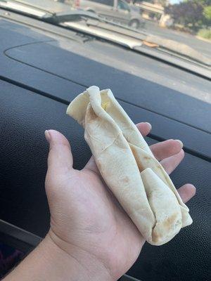 Breakfast burrito