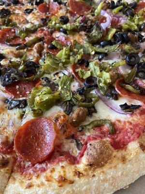 The Soprano with green chile