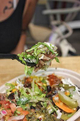 Steak burrito bowl