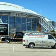 Mann Refrigeration Van at AT&T Stadium