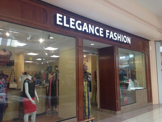 Elegance Fashion Store Front, Newpark Mall, Newark, CA.