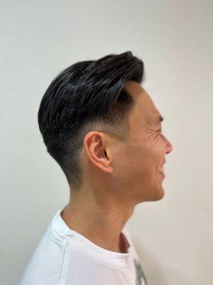 Men's haircut by Jane