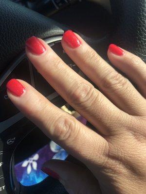 Gel manicure