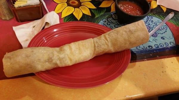 Burrito Gigante!  So good!