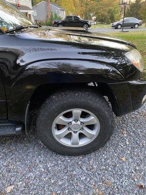 2003 Sport 4Runner driver and passenger side rims