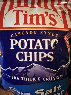 They carry Tim's Potato Chips