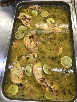 Lemon chicken