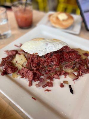 Corn beef hash