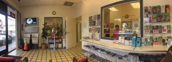 Pano of the lobby