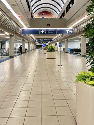 Pretty empty airport.