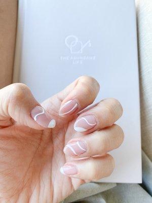 Custom gel manicure