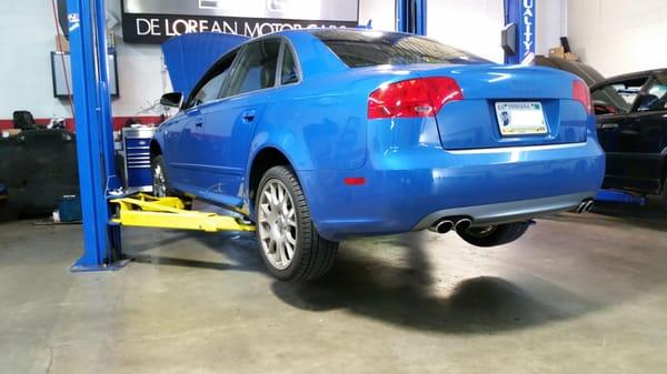 Beautiful Sprint Blue S4 in for some routine Maintenance 