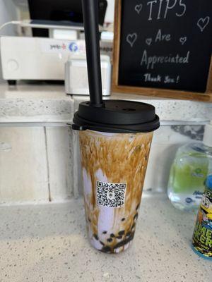 Excellent Taro Bubble Tea