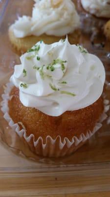 Key lime cupcake