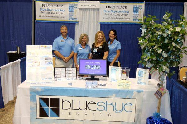 The Blue Skye Team at the 2018 District 13 Realtors' Conference.