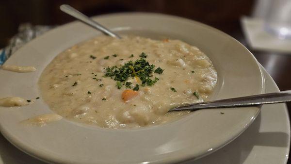 Seafood Chowder.