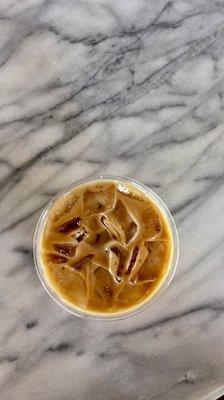 I am a sucker for marble (and a good iced latte)