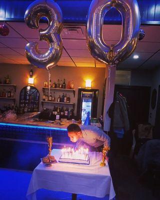 My cousins 30th birthday