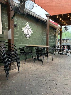 Outdoor seating