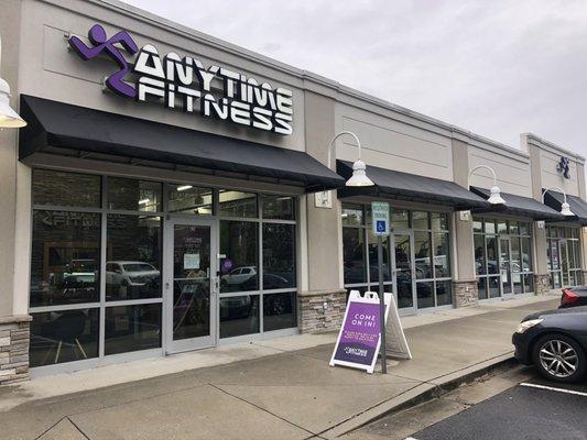 Heat control film on Anytime Fitness Forestbrook in Myrtle Beach