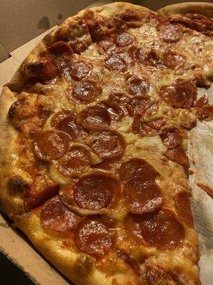 Pepperoni pizza