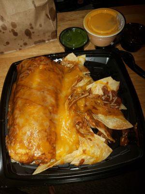 Chicken Baja Wet Burrito