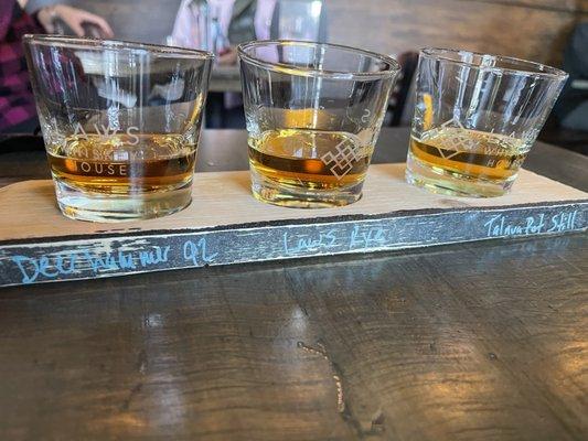 Whiskey flight