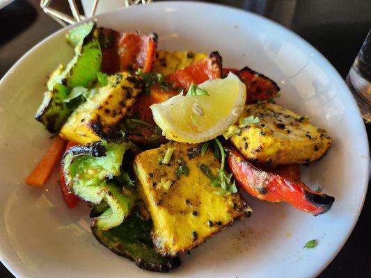 Kolonji paneer tikka (appetizer)