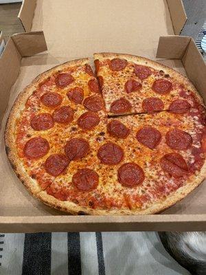 Pepperoni pie