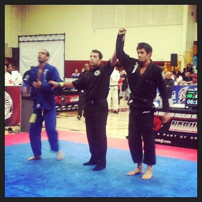 Winning Gold as a Black Belt at L.A. international BJJ tournament