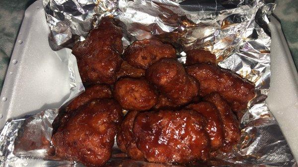 BBQ Boneless chicken wings