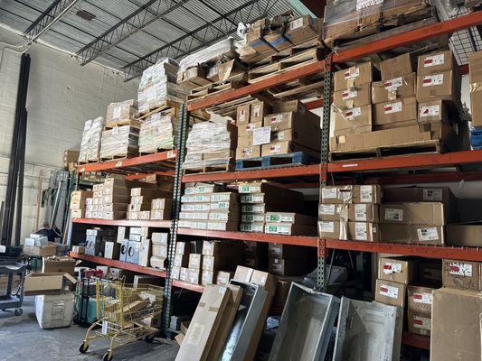 Warehouse stock