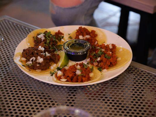 Some street tacos for National Taco Day