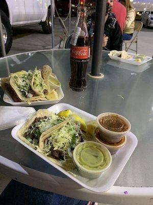 Tacos de asada...deliciosos