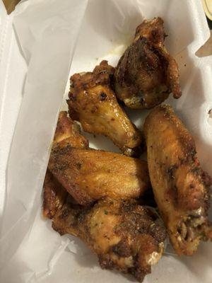 Garlic Romano wings