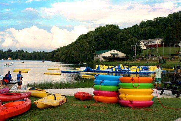 Aquatics at the lake and pool