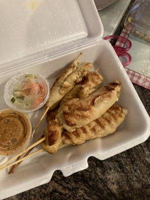 Chicken satay