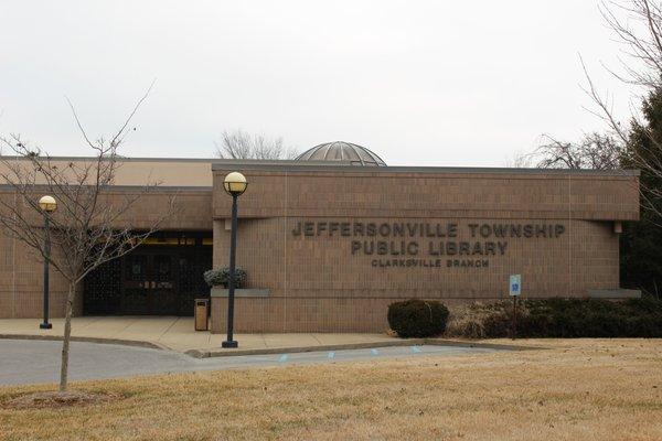 Exterior of the Clarksville branch