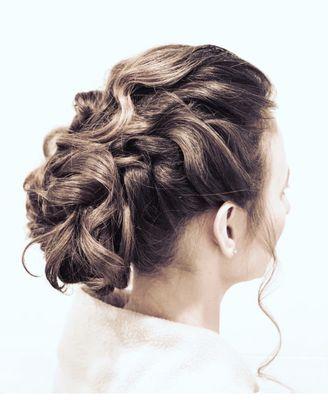 Hair updo and make up by Anel