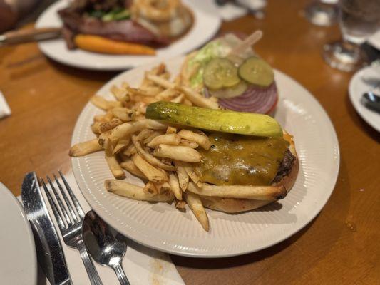 Steak hamburger